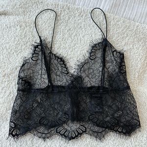NWOT UO Out From Under Lace Top in Size M